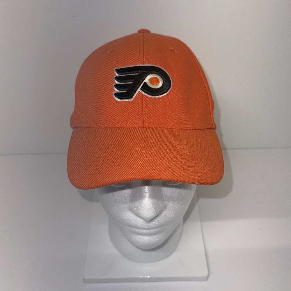 Philadelphia Flyers Reebok NHL Face Off Orange Adjustable Baseball Cap Hat
